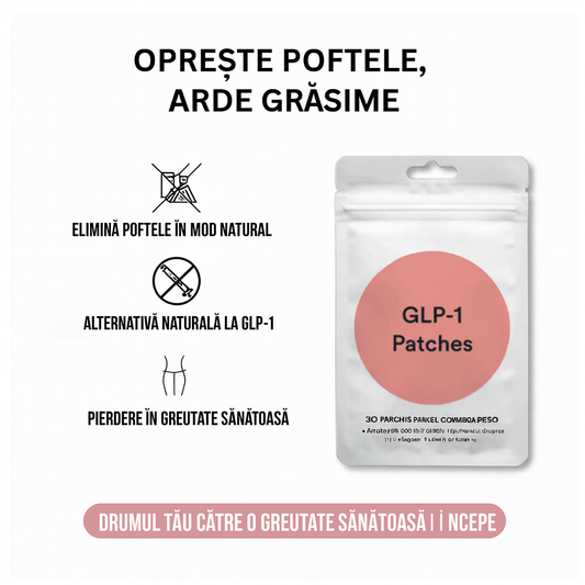 Plasturi GLP-1 (Kit 30 plasturi)