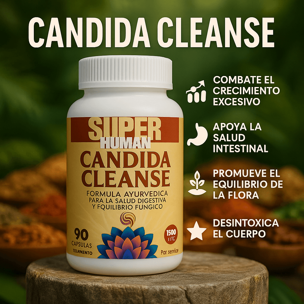 Candida Cleanse – Formulă ayurvedică pentru sănătatea digestivă și echilibrul fungic (90 capsule)