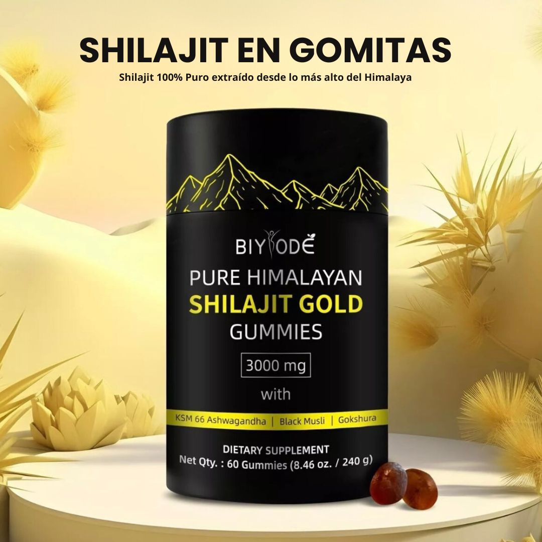 Jeleuri de Shilajit 100% pur din Himalaya (pachet de 60 de jeleuri)